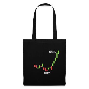 Day Trading Stock Market Trader Aktienhändler Inve - Stoffbeutel - Schwarz - Vorne