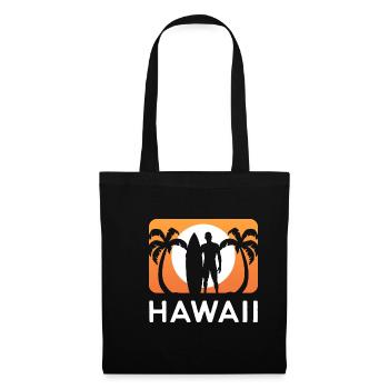 Hawaii Surf Surfer Gift - Tote Bag - black - Front
