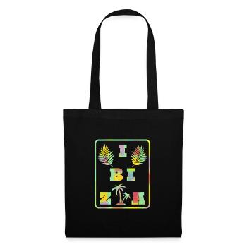 Logo d’Ibiza pour les fans d’Eivissa - Sac en tissu - noir - Devant