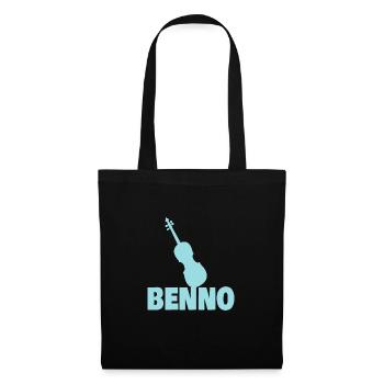 Benno en alto - Sac en tissu - noir - Devant