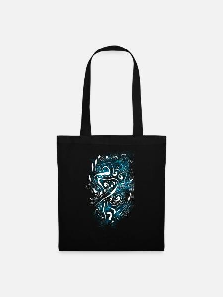 Mystik Maori Tribal - Stoffbeutel - Schwarz