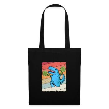 Padel Padel PlayerVintage Padeltennis Motif - Tote Bag - black - Front