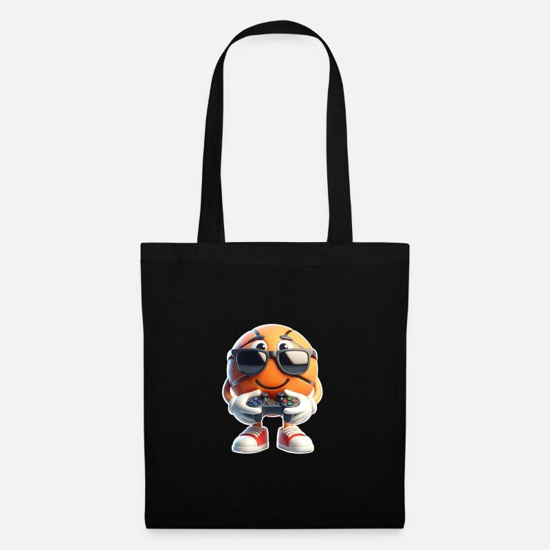 Basketball Gamer - Stoffbeutel - Schwarz