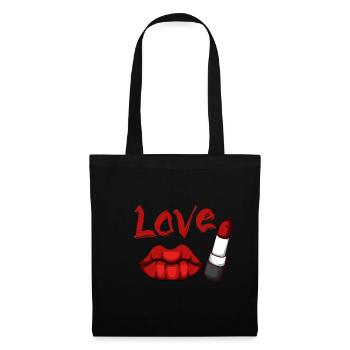 Love lipstick Seductive or charming Da - Tote Bag - black - Front