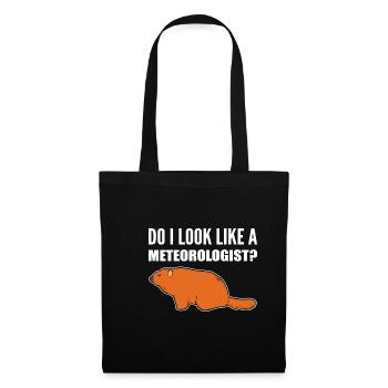 Look like meteorologist Sarcastic Person Gesch - Tote Bag - black - Front