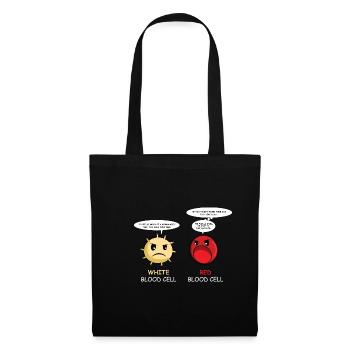 essen Erdnüsse Erdnuss-Liebhaber Geschenk - Stoffbeutel - Schwarz - Vorne