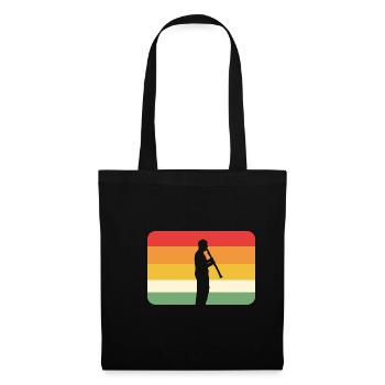 Cadeau de membre du groupe de hautbois - Sac en tissu - noir - Devant
