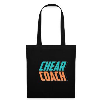 Cadeau d’entraîneur d’encouragement chorégraphe - Sac en tissu - noir - Devant