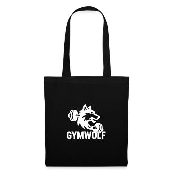 GymWolf - Sac en tissu - noir - Devant