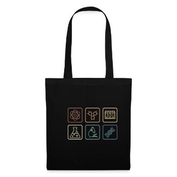 Chemielehrer Mikrobiologe Gift - Stoffbeutel - Schwarz - Vorne