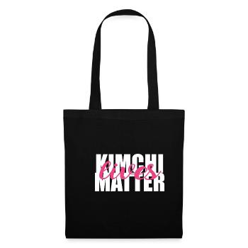 Kimchi Lives Matter Food Lover Gift - Tote Bag - black - Front