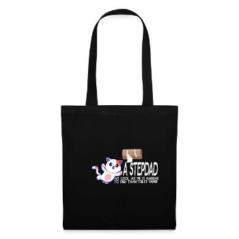 A stepfather as cool as I am is hard to find - Tote Bag - black - Front