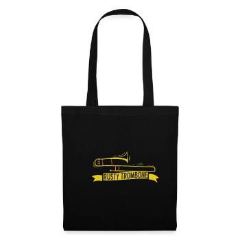 Rosty Trombone Band Member Gift - Tote Bag - black - Front