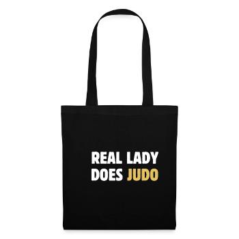 Judo Girl Real Lady Do Judo Wrestling Karate Femin - Tote Bag - black - Front
