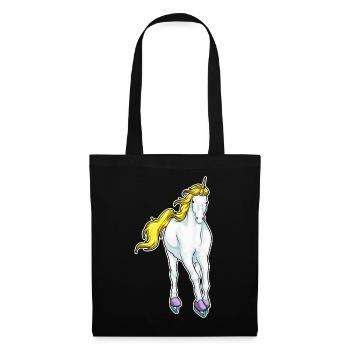 Einhorn Eislaufen Schlittschuhe - Tote Bag - black - Front