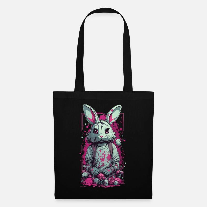 Gothic  Horror Splatter Art - Tote Bag - black