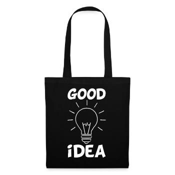 The Good Idea (white) - Tote Bag - black - Front