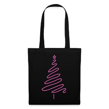 Christmas Tree Women Christmas Party Festive - Tote Bag - black - Front