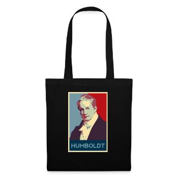 Alexander von Humboldt - Stoffbeutel - Schwarz - Vorne