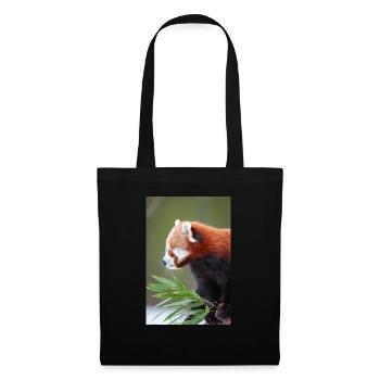 kleiner Panda IG32169 - Stoffbeutel - Schwarz - Vorne