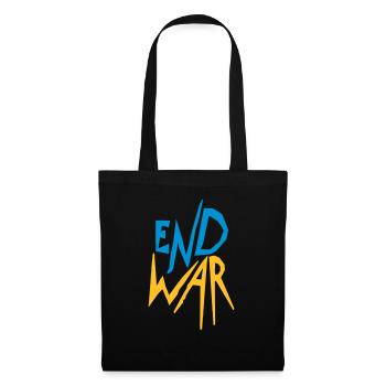 Ukraine End War - Tote Bag - black - Front