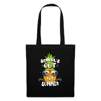 Schools Out For Summer Pineapple Last Day of School - Tote Bag - black - Front