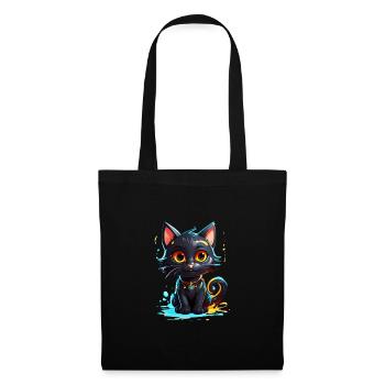 Black Kitty - Tote Bag - black - Front