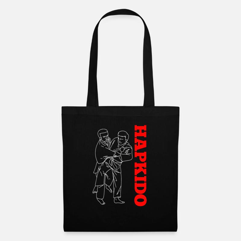 Hapkido-Kampfkunst-Geschenk - Stoffbeutel - Schwarz