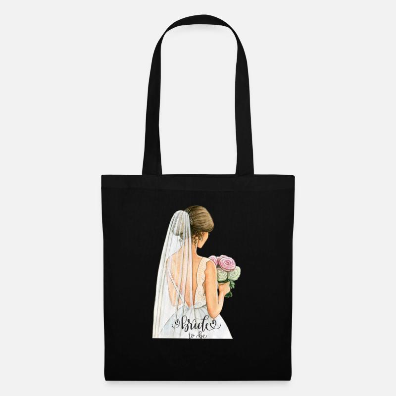 Bride to be - Stoffbeutel - Schwarz