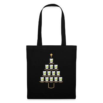 Gin Christmas Tree - Tote Bag - black - Front