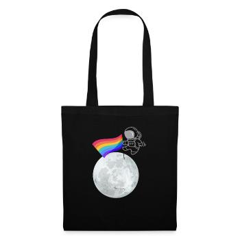 Pride Planet - Sac en tissu - noir - Devant