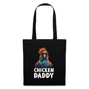 Chicken Daddy Chicken Farmer Farmer Rooster Rooster - Tote Bag - black - Front