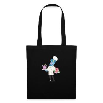 Chef Chef Gift Chef Cuisine Monster Horror - Tote Bag - black - Front