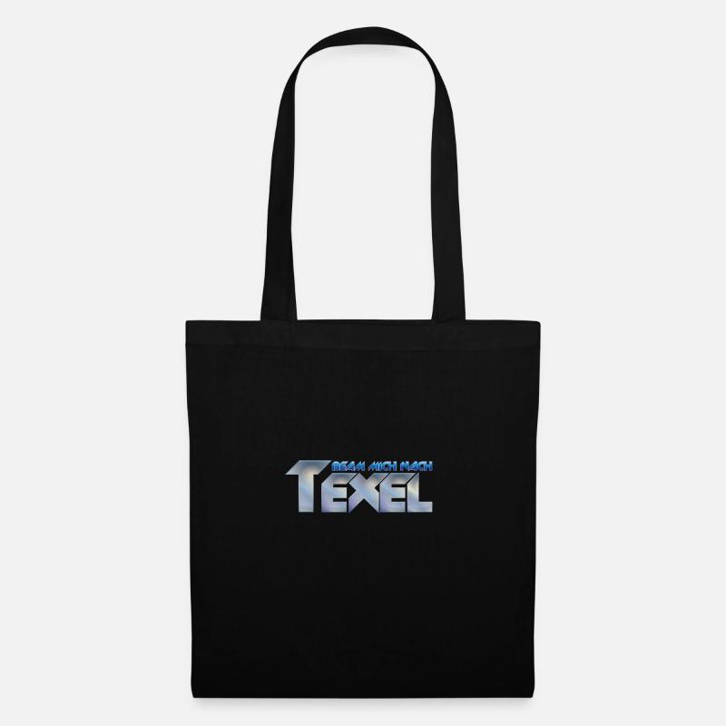 Zeig, dass du Texel liebst! - Stoffbeutel - Schwarz