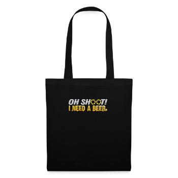 Photographer Beer Photographing Pun Gift - Tote Bag - black - Front