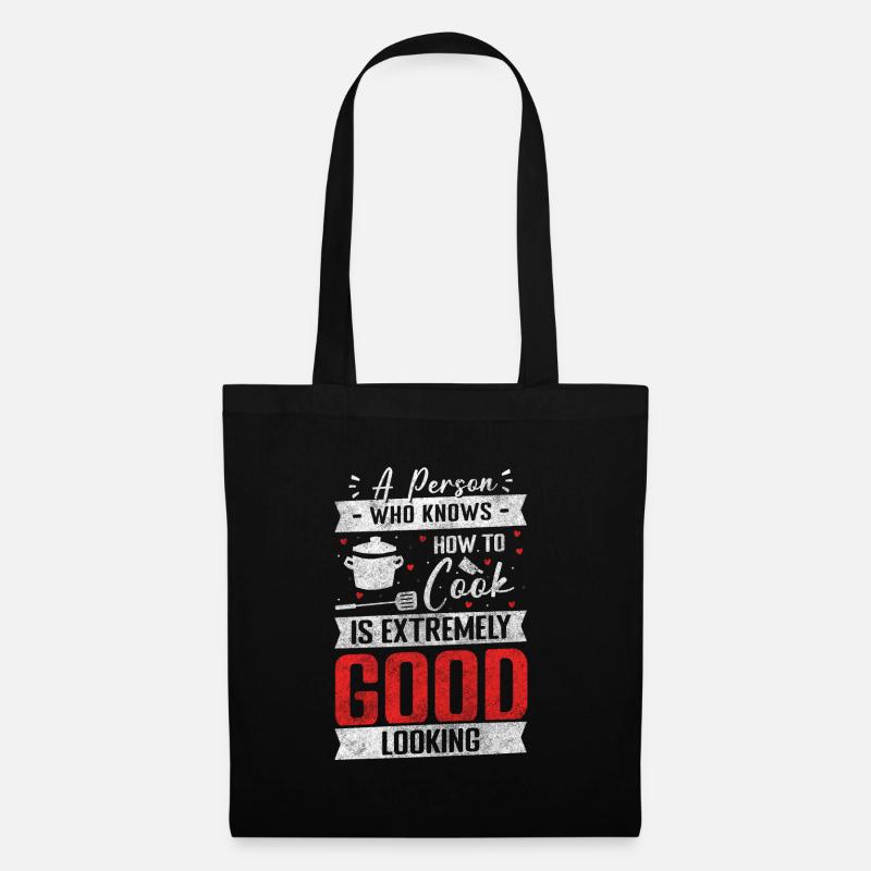 Koch Hobby Cuisine - Stoffbeutel - Schwarz