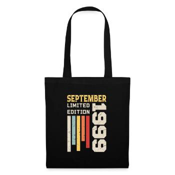 September 1999 Birthday Gift September 1999 - Tote Bag - black - Front