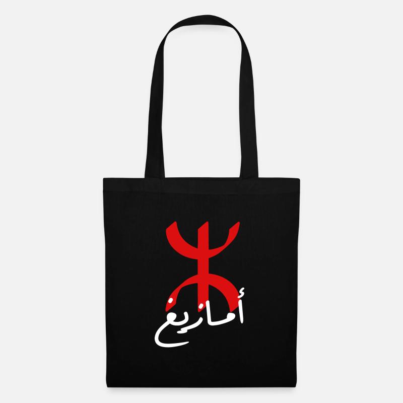 Amazigh - Stoffbeutel - Schwarz