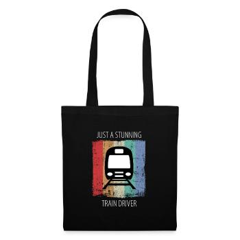 Train Railway Railroad Worker Trains Train Driver - Tote Bag - black - Front