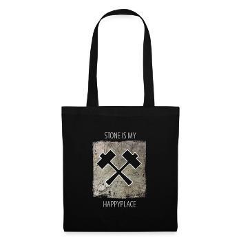 Stonemason Stone Sculptor Saying - Tote Bag - black - Front