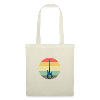Basse Vintage Bleu / Or - Sac en tissu - nature - Devant