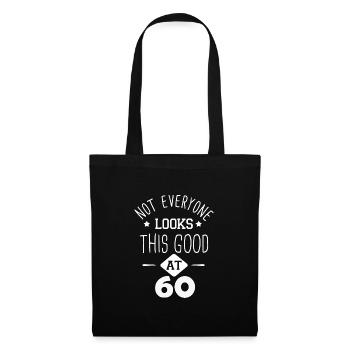 pas tout le monde-l'air aussi bien a 60 ans cadeau - Sac en tissu - noir - Devant