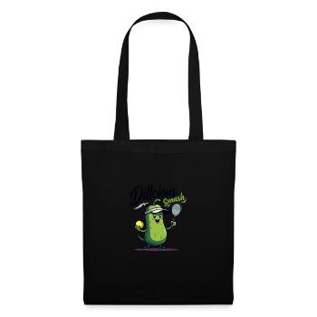 Dillcious Smash Pickle Tennis Fun - Tote Bag - black - Front
