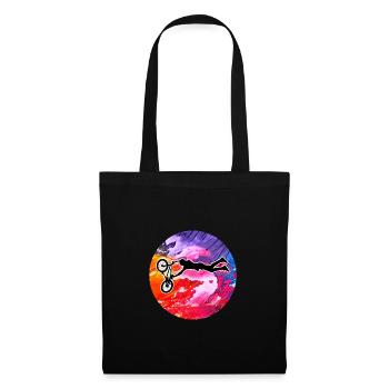 Bmx Biker Bike - Tote Bag - black - Front