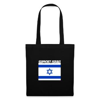 Support Israel - Tote Bag - black - Front