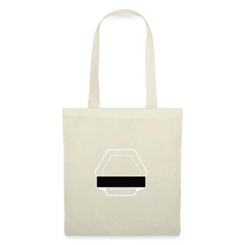 Logo hexagonal - Sac en tissu - nature - Devant