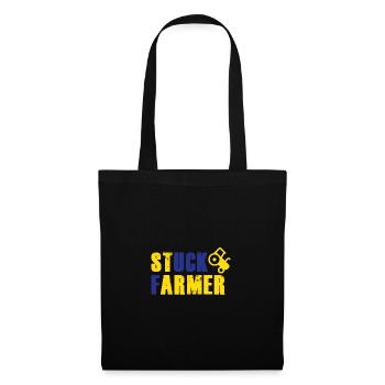 STUCK FARMER YELLOW BLUE - Tote Bag - black - Front