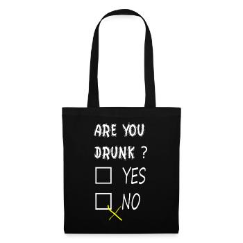 Are you drunk? - Tote Bag - black - Front