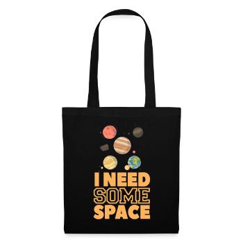 Planète dit - Sac en tissu - noir - Devant