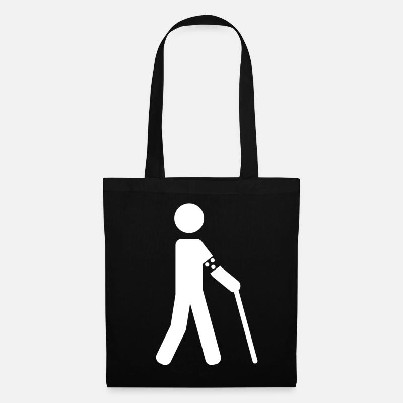 blind - Tote Bag - black